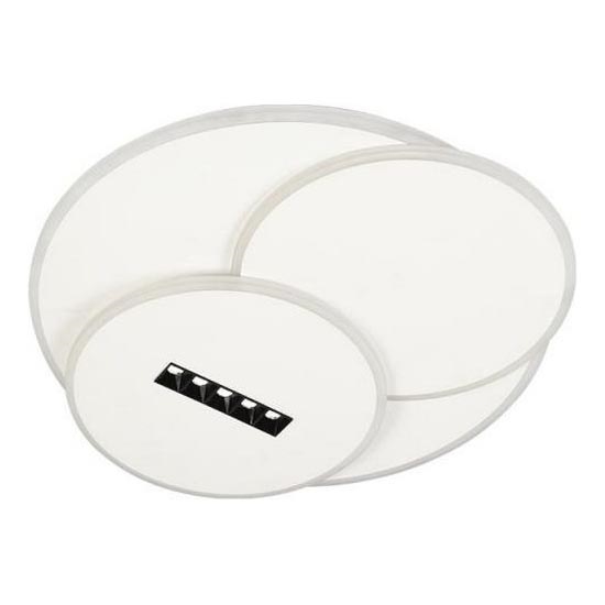 LED Plafon ściemnialny LED/90W/230V 3000-6500K biały + pilot zdalnego sterowania