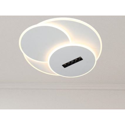 LED Plafon ściemnialny LED/90W/230V 3000-6500K biały + pilot zdalnego sterowania