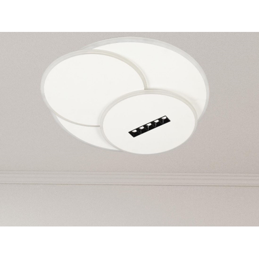 LED Plafon ściemnialny LED/90W/230V 3000-6500K biały + pilot zdalnego sterowania