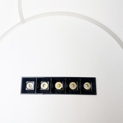 LED Plafon ściemnialny LED/90W/230V 3000-6500K biały + pilot zdalnego sterowania