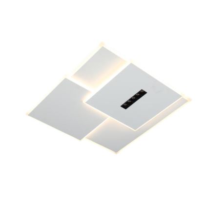 LED Plafon ściemnialny LED/95W/230V 3000-6500K biały + pilot zdalnego sterowania