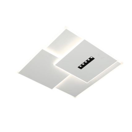 LED Plafon ściemnialny LED/95W/230V 3000-6500K biały + pilot zdalnego sterowania