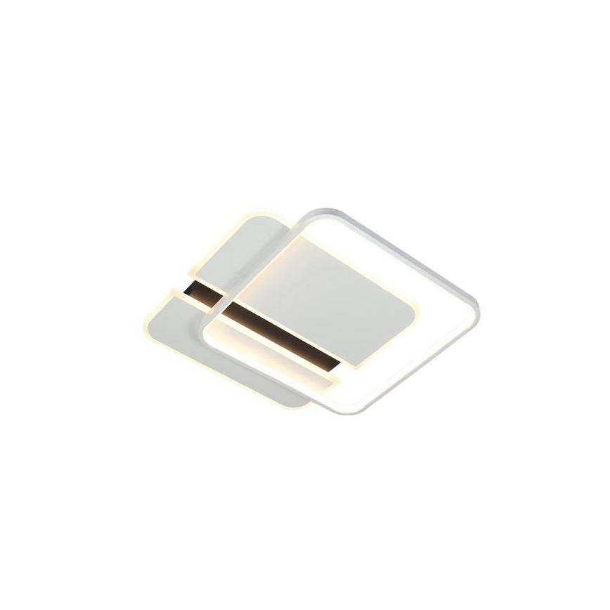 LED Plafon ściemnialny LED/95W/230V 3000-6500K biały + zdalne sterowanie