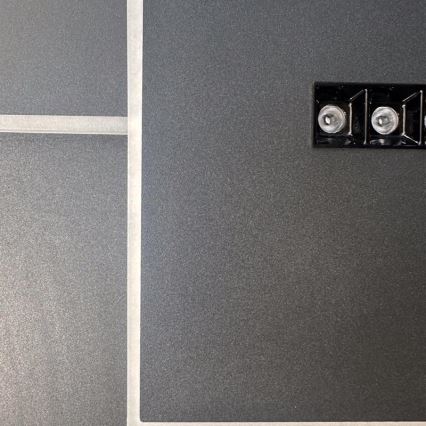 LED Plafon ściemnialny LED/95W/230V 3000-6500K czarny + pilot zdalnego sterowania