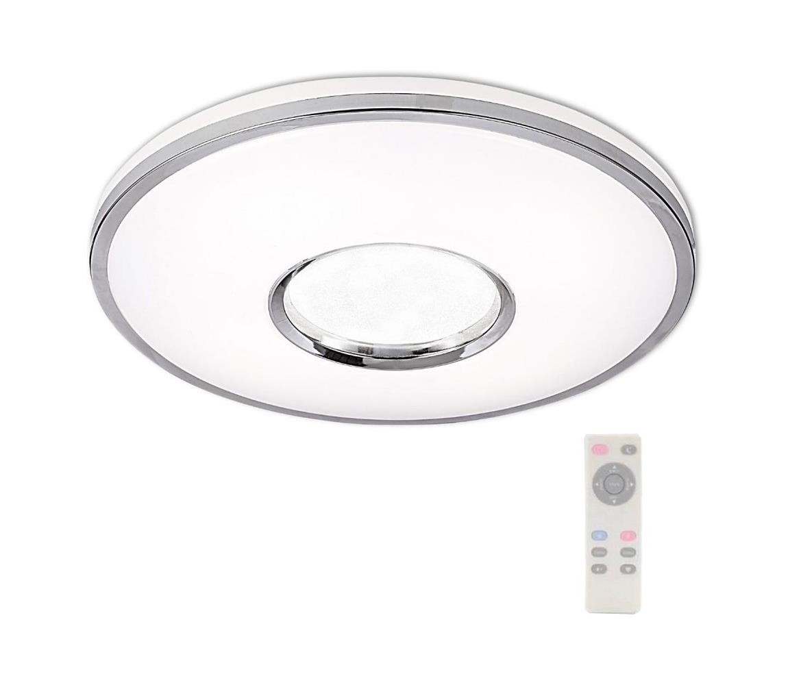 LED Plafon ściemnialny LEON LED/24W/230V + pilot zdalnego sterowania