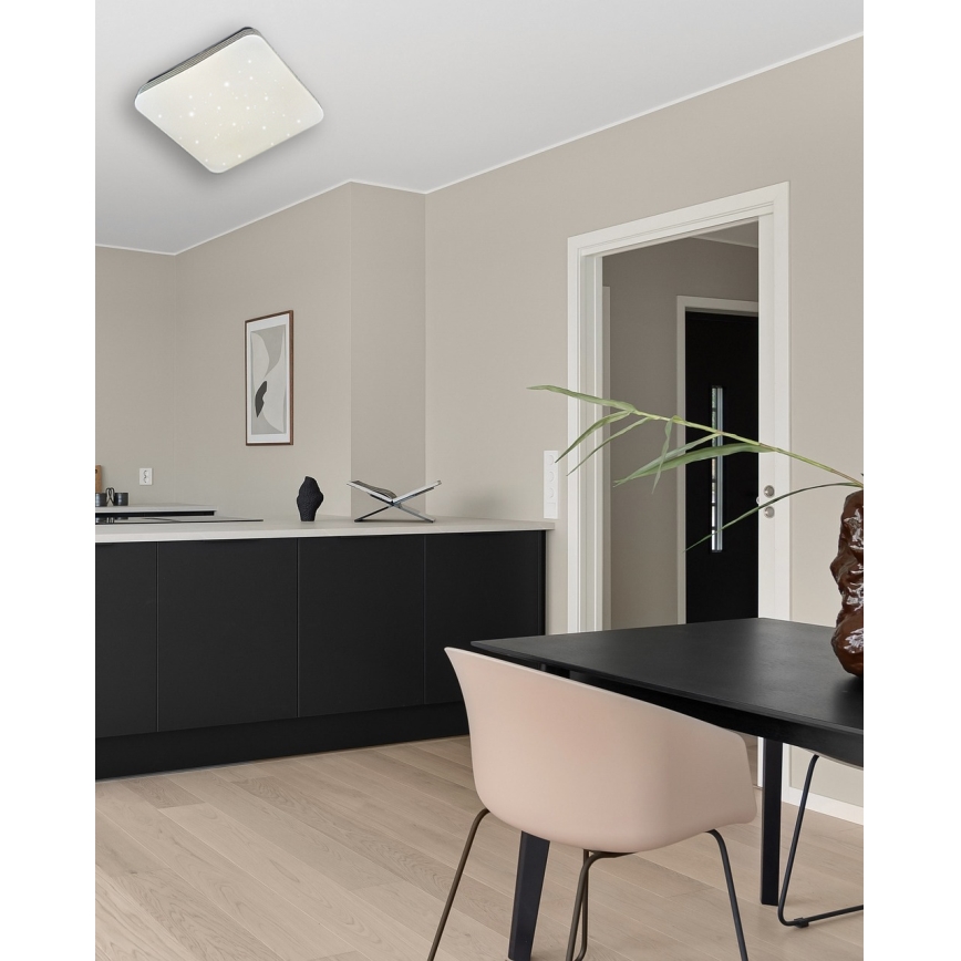 LED Plafon ściemnialny MANA LED/36W/230V 2700-6500K 43x43 cm + pilot zdalnego sterowania
