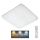 LED Plafon ściemnialny MANA LED/60W/230V 2700-6500K 53x53 cm + pilot zdalnego sterowania