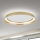 LED Plafon ściemnialny MANTA LED/38W/230V 2700/3000/4000K śr. 45 cm złoty