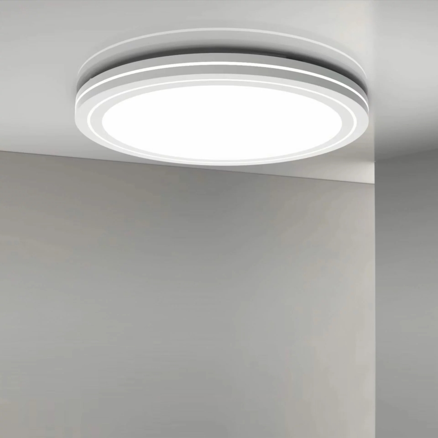 LED Ściemnialny plafon łazienkowy MARIAN LED/72W/230V śr. 48 cm 3000-6000K IP44 + Pilot zdalnego sterowania