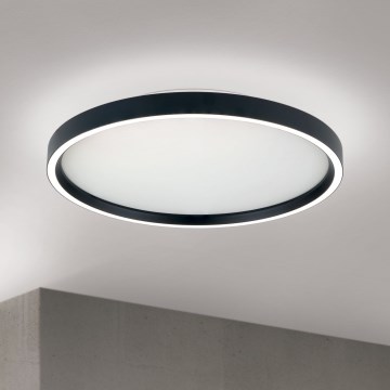 LED Plafon ściemnialny MASCA LED/36W/230V 2700/3350/4000K śr. 40 cm czarny