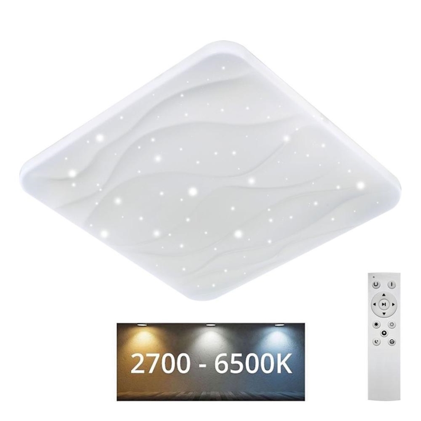 LED Plafon ściemnialny NERIS LED/36W/230V 2700-6500K 43x43 cm + pilot zdalnego sterowania