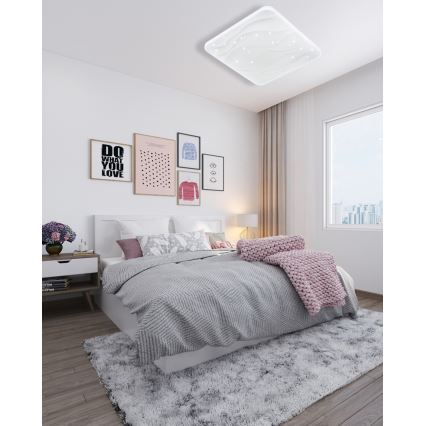 LED Plafon ściemnialny NERIS LED/36W/230V 2700-6500K 43x43 cm + pilot zdalnego sterowania