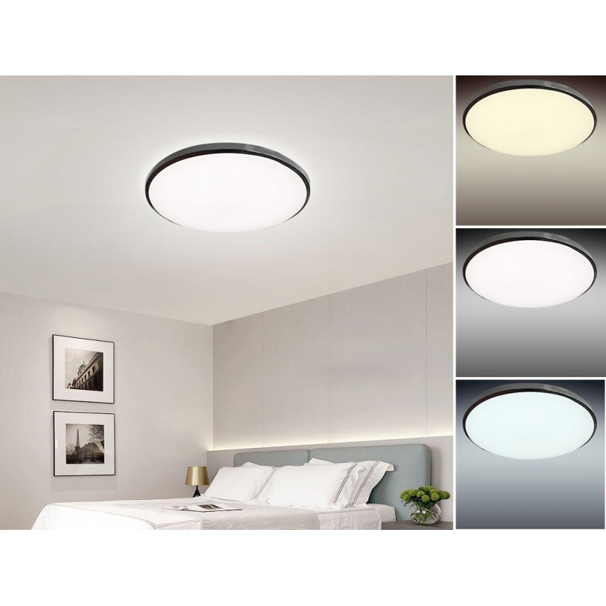 LED Plafon ściemnialny OPAL LED/50W/230V + pilot zdalnego sterowania