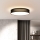 LED Plafon ściemnialny PENLEY LED/48W/230V 3000-6500K śr. 40 cm czarny + pilot zdalnego sterowania