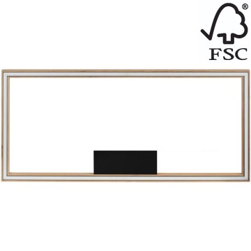 LED Plafon ściemnialny RAMME LED/34W/230V dąb – FSC certyfikowano