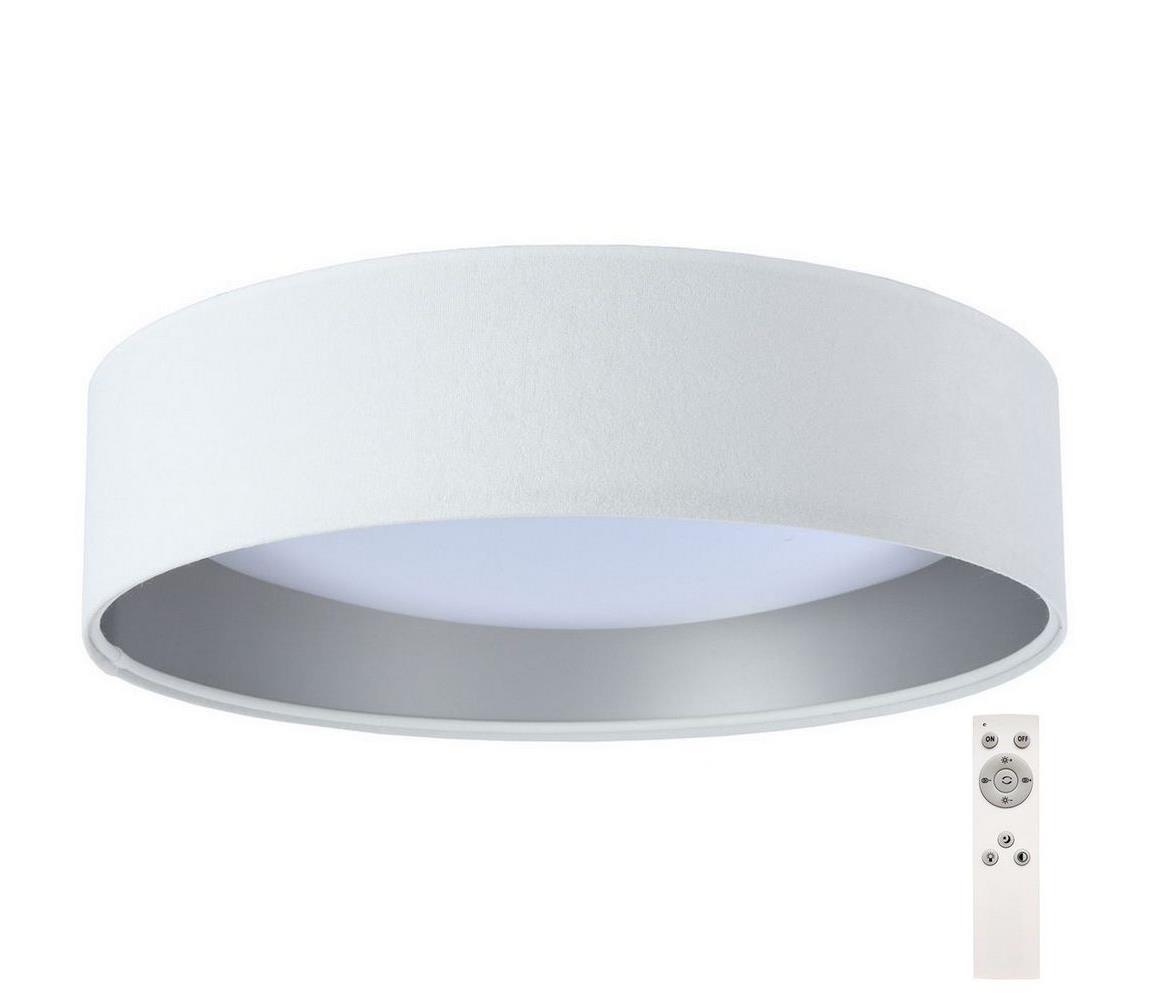 LED Plafon ściemnialny SMART GALAXY LED/24W/230V biała/srebrna+ pilot