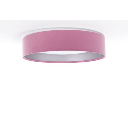 LED Plafon ściemnialny SMART GALAXY LED/24W/230V pink/silver 3000-6500K + pilot