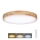 LED Plafon ściemnialny SOLID OAK LED/48W/230V 3000-6500K dąb śr. 39 cm + pilot zdalnego sterowania
