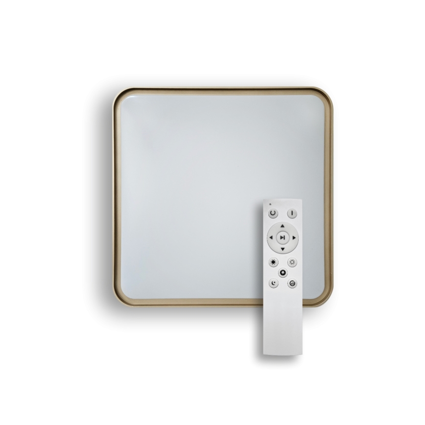 LED Plafon ściemnialny UNA LED/60W/230V 2700-6500K 50x50 cm + pilot zdalnego sterowania