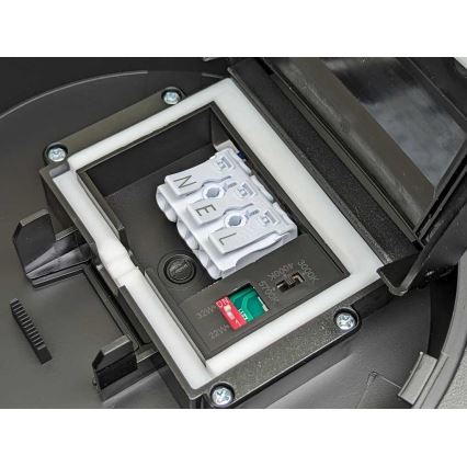LED Ściemnialny plafon łazienkowy VARIO LUMO LED/22/32W/230V 3000/4000/5700K śr. 41 cm IP44 czarny