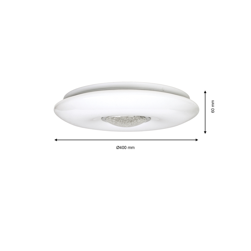 LED Plafon ściemnialny VELA LED/24W/230V + pilot
