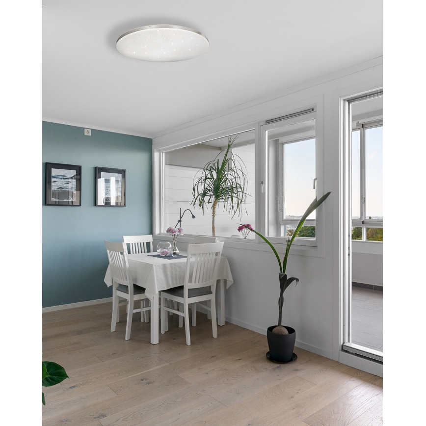 LED Plafon ściemnialny VENTA LED/36W/230V 2700-6500K śr. 48 cm + pilot zdalnego sterowania