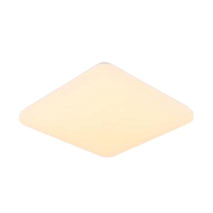 LED Plafon ściemnialny ze sterowaniem głosowym OPAL LED/48W/230V 2700-6500K biały + pilot zdalnego sterowania