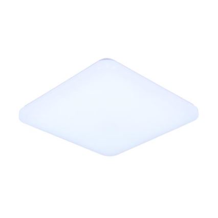 LED Plafon ściemnialny ze sterowaniem głosowym OPAL LED/48W/230V 2700-6500K biały + pilot zdalnego sterowania