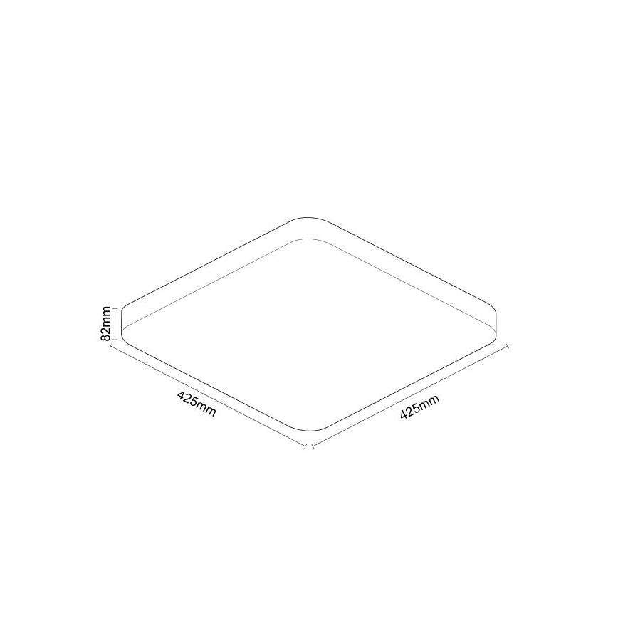 LED Plafon ściemnialny ze sterowaniem głosowym OPAL LED/48W/230V 2700-6500K biały + pilot zdalnego sterowania