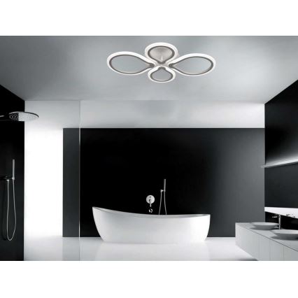 LED Plafon ściemnialny ze zdalnym sterowaniem TRIESTE 2xLED/52W/230V