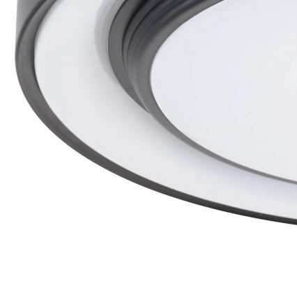 LED Ściemnialny plafon łazienkowy ZYGMUNT LED/72W/230V śr. 48,5 cm 3000-6000K IP44 + Pilot zdalnego sterowania