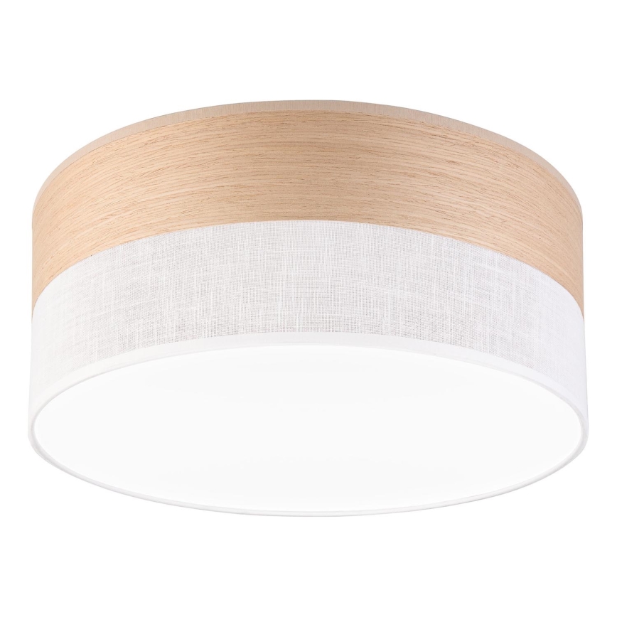 LED Plafon SIRJA WOOD LED/20W/230V śr. 35 cm biały/dąb