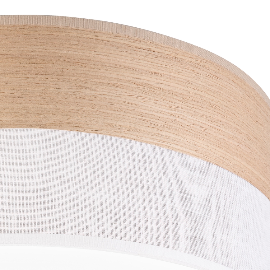 LED Plafon SIRJA WOOD LED/20W/230V śr. 35 cm biały/dąb
