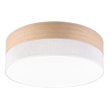 LED Plafon SIRJA WOOD LED/36W/230V śr. 45 cm biały/dąb