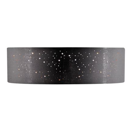 LED Plafon TULUZA LED/24W/230V śr. 40 cm czarny