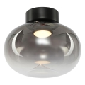 LED Plafon VASO LED/4W/230V śr. 18 cm czarny/dymny