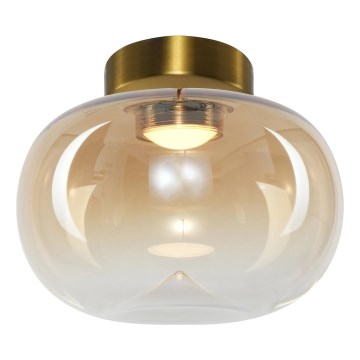 LED Plafon VASO LED/4W/230V śr. 18 cm złoty/dymny