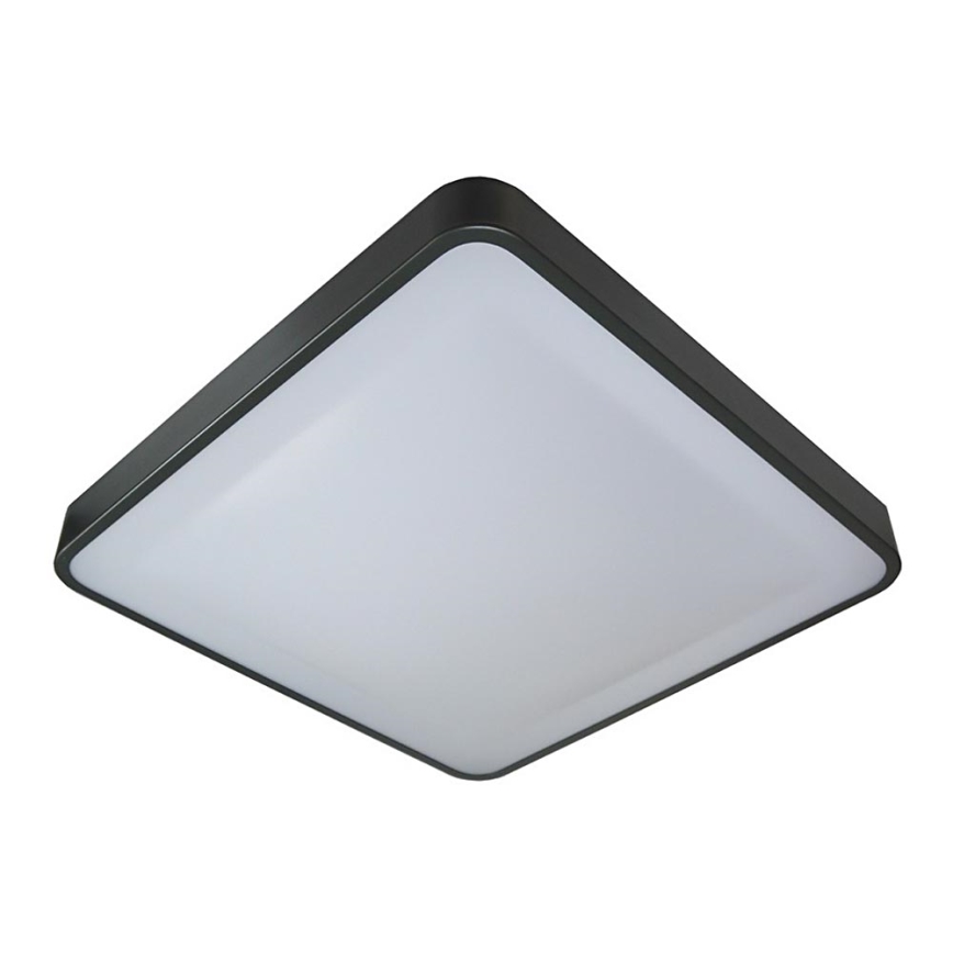 LED Plafon WILTON LED/24W/230V 37,5x37,5 cm antracyt