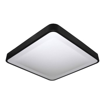 LED Plafon WILTON LED/24W/230V 37,5x37,5 cm czarny