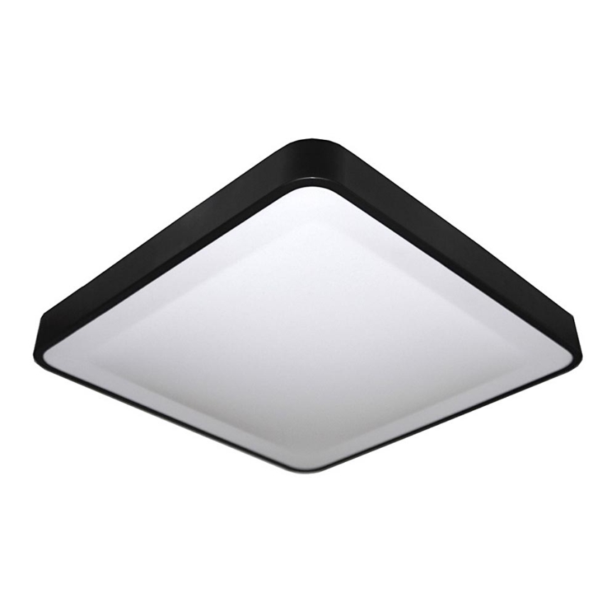 LED Plafon WILTON LED/24W/230V 37,5x37,5 cm czarny