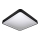 LED Plafon WILTON LED/24W/230V 37,5x37,5 cm czarny