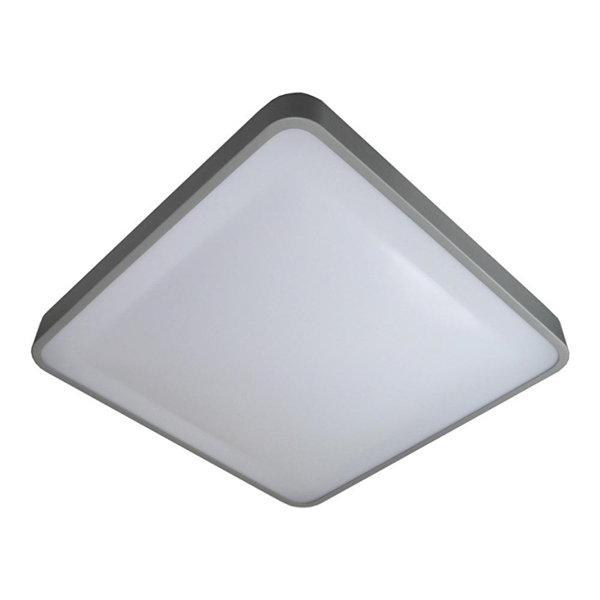 LED Plafon WILTON LED/24W/230V 37,5x37,5 cm szary