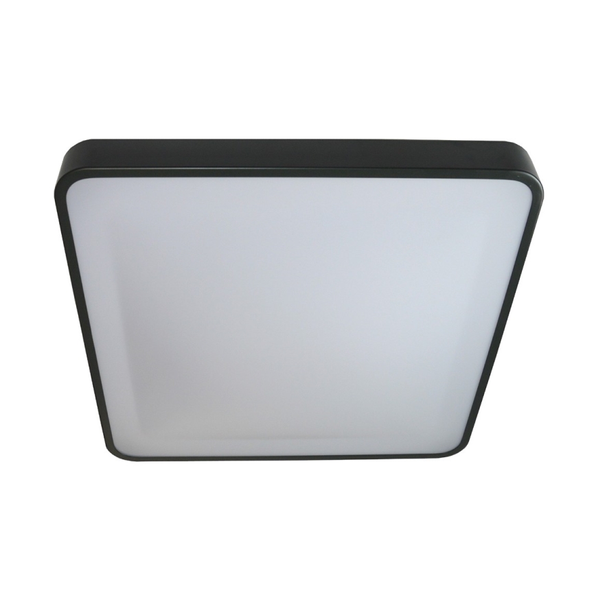 LED Plafon WILTON LED/24W/230V 37,5x37,5 cm antracyt