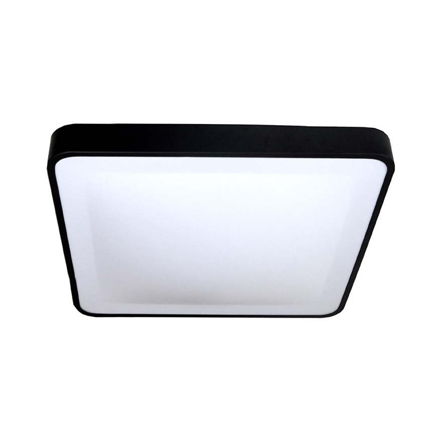 LED Plafon WILTON LED/24W/230V 37,5x37,5 cm czarny