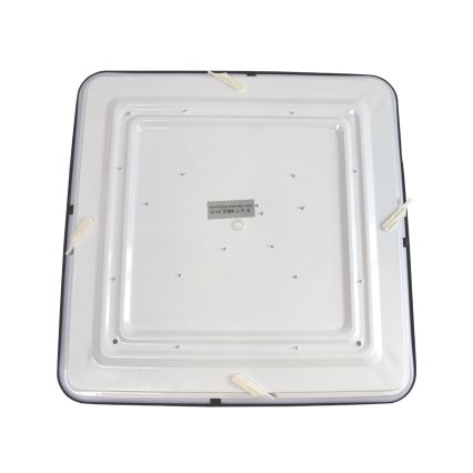 LED Plafon WILTON LED/24W/230V 37,5x37,5 cm czarny