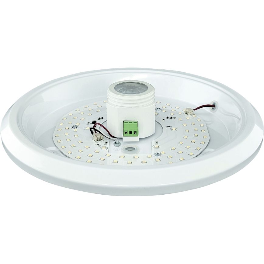 LED Plafon z czujnikiem i moduł awaryjny MANA LED/12W/230V 1500 mAh 4000K