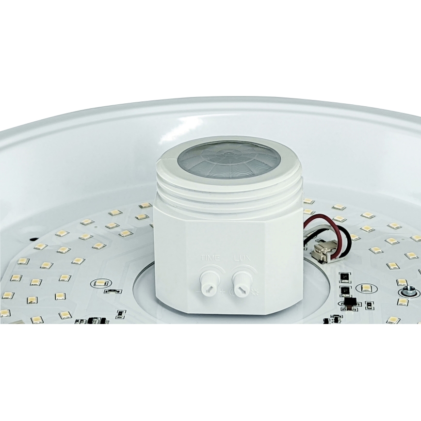 LED Plafon z czujnikiem i moduł awaryjny MANA LED/12W/230V 1500 mAh 4000K