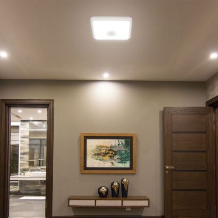 LED Plafon z czujnikiem SAMSUNG CHIP LED/12W/230V 3000/4000/6000K biały