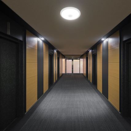 LED Plafon z czujnikiem SAMSUNG CHIP LED/12W/230V 3000/4000/6000K śr. 29 cm biały