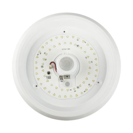 LED Plafon z czujnikiem LED/12W/230V 3000/4000/6000K śr. 29 cm biały